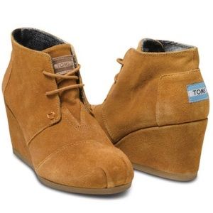 Toms- Desert Wedge Bootie